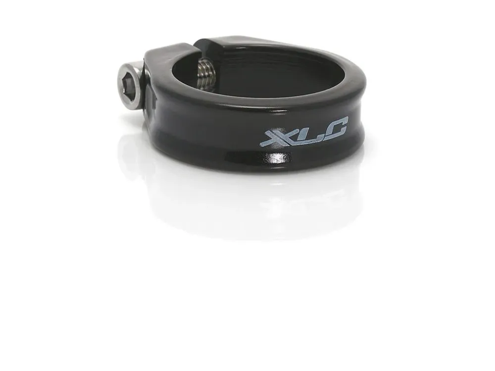 XLC Satulatolpan kiristin – 31,8 mm, musta