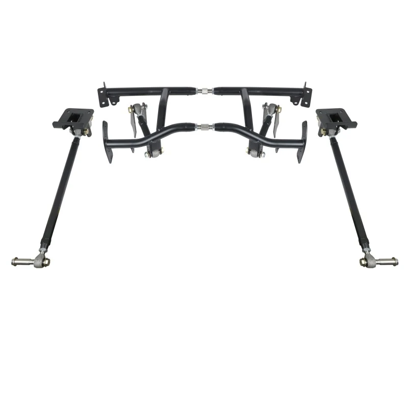Ridetech 70-81 GM F-Body Bolt-On 4-Link Double Adj. Bars, R-Joints, Cradle, and Other Hardware