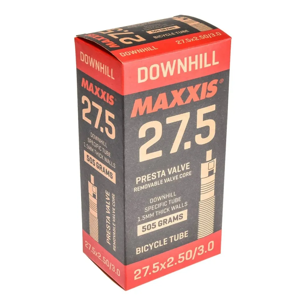 MAXXIS FAT/PLUS 1.5mm sisäputki 27.5x2.5/3.0 Presta Musta