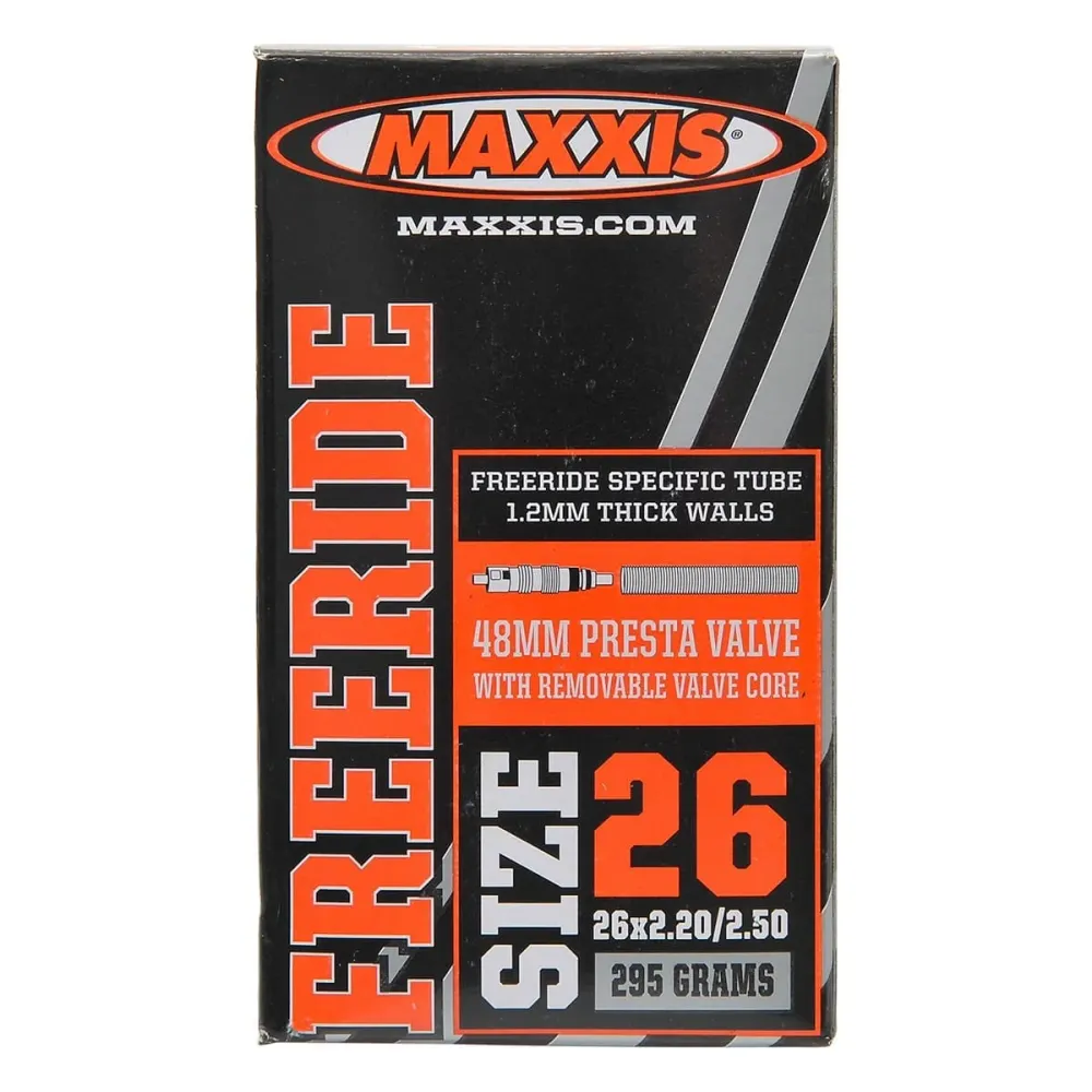 MAXXIS FREERIDE 26x2.20/2.50 Presta sisäputki 48mm Musta