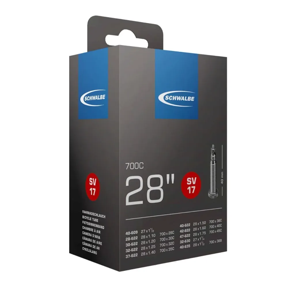 SCHWALBE SV17 sisäputki 700x28/35c Presta 40mm venttiili