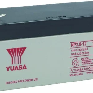 NP2.8-12 12 volt 2,8Ah Yuasa NP-akku