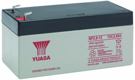 NP2.8-12 12 volt 2,8Ah Yuasa NP-akku