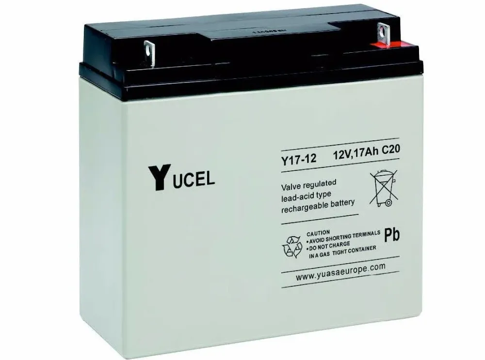 Y17-12 12V-17AH Yuasa Yucel Sla -akku