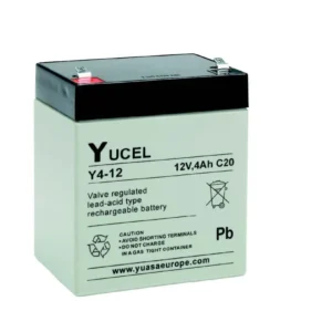 Y4-12 12V-4AH Yuasa Yucel Sla -akku