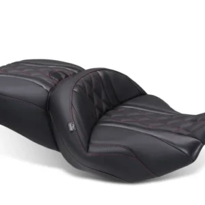 Mustang 23-25 Harley CVO Road Glide (ST) Super Touring Standard Reach One-Piece, 2 UP Black