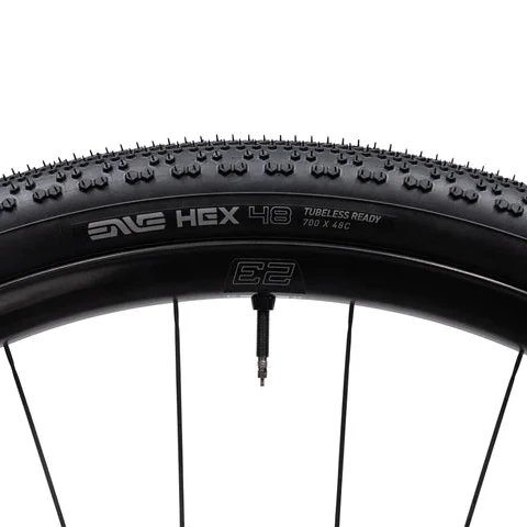 ENVE HEX 700x52c Tubeless Ready -rengas Musta