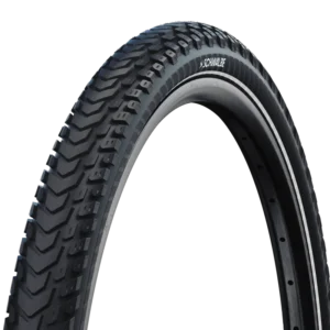 SCHWALBE MARATHON MONDIAL 700x42 ADDIX V-Guard Reflex TubeType Soft Musta rengas