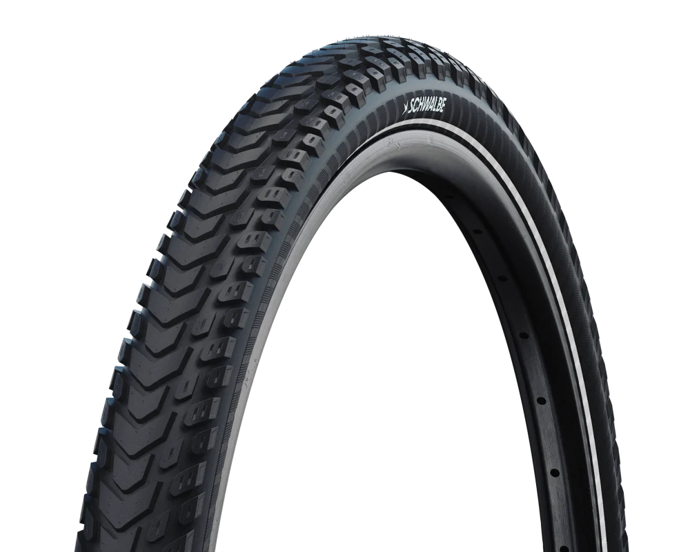 SCHWALBE MARATHON MONDIAL 700x57 ADDIX V-Guard Reflex TubeType Soft Musta rengas