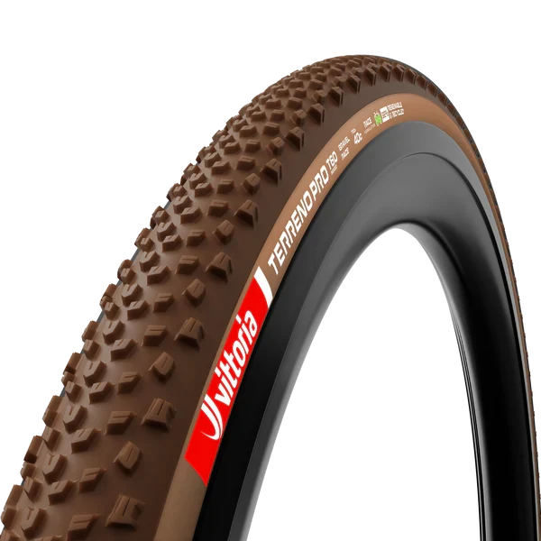 VITTORIA TERRENO PRO T60 Mixed Gravel Race 700x40c Tubeless Ready pehmeä ruskea rengas