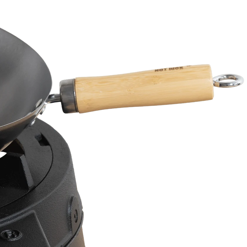 Puukahva HOT WOK -wokkipannuun