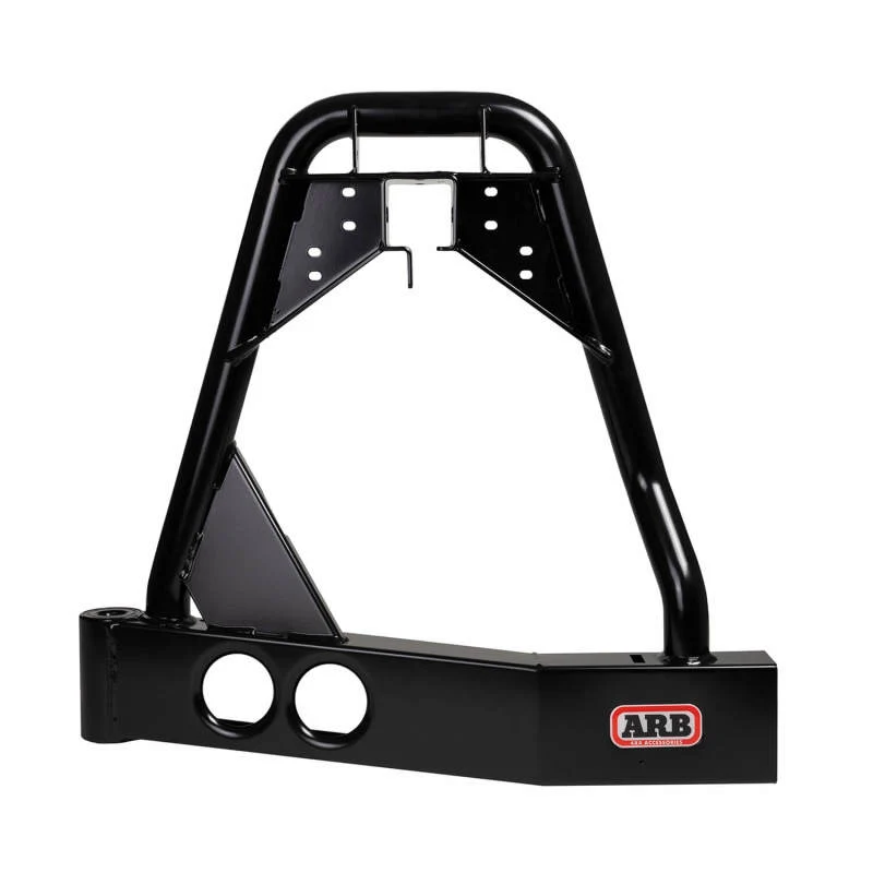 ARB W/Carrier Rear Step Towbar Lhs Blk 80 Series
