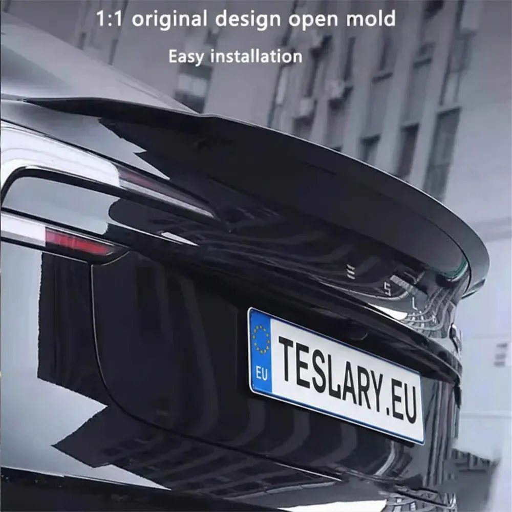 Tesla Model 3+ Highland vuodesta 2024 eteenpä 100% Aito hiilikuituinen takaspoileri