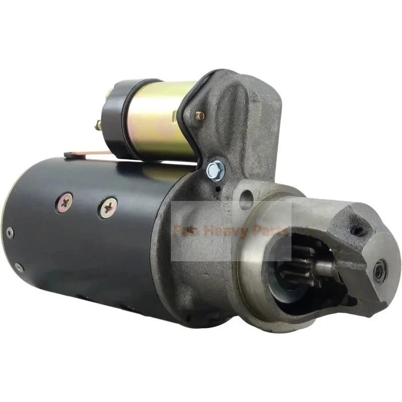 12V 10T Starttimoottori 1107577 AT18150 AT25619 Sopii John Deere 1020 135 152 1520 1530 1630 Diesel 1960 - 1982