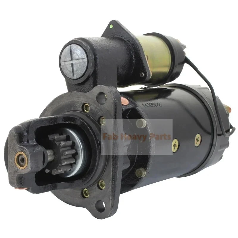 12V 12T käynnistysmoottori 1993969 2011847C91 3919015 Sopii International 2554 2564 2654 2674 2675 Series IHC DT-466 1993...