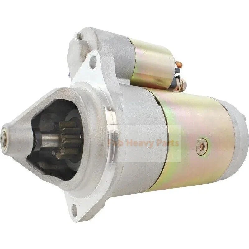12V 9T Starttimoottori TX12433 Sopii Fiat-Hesston 65.46 65.56 65.66 65.88 65.9 70.56 70.65 70.66 70.75 3.6L Diesel 1984-1992