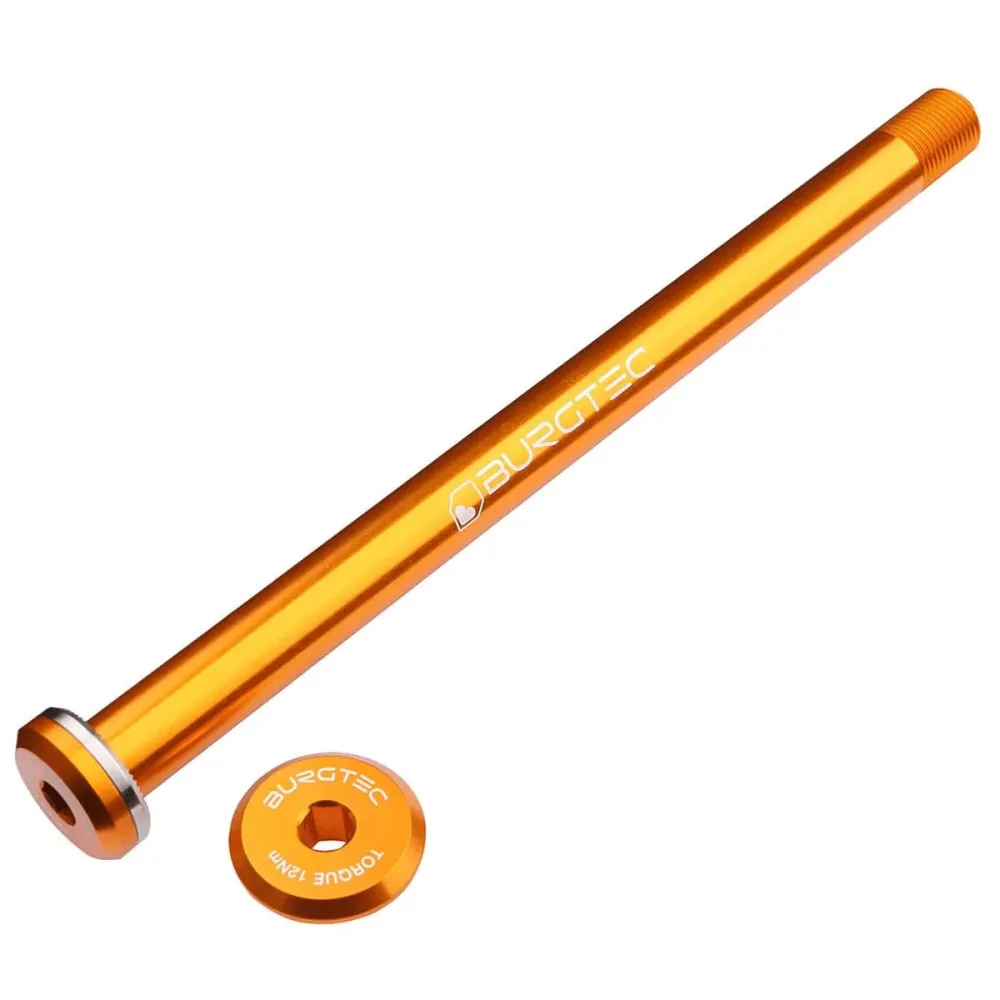 BURGTEC 168.5mm takapyörän akseli Santa Cruz Orange -runkoihin