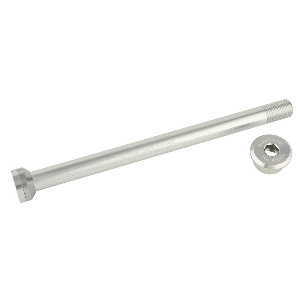 BURGTEC 171mm takapyörän akseli Transition-runkoihin Hopea