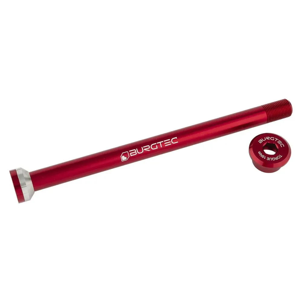 BURGTEC 171mm takapyörän akseli Transition-runkoihin Punainen