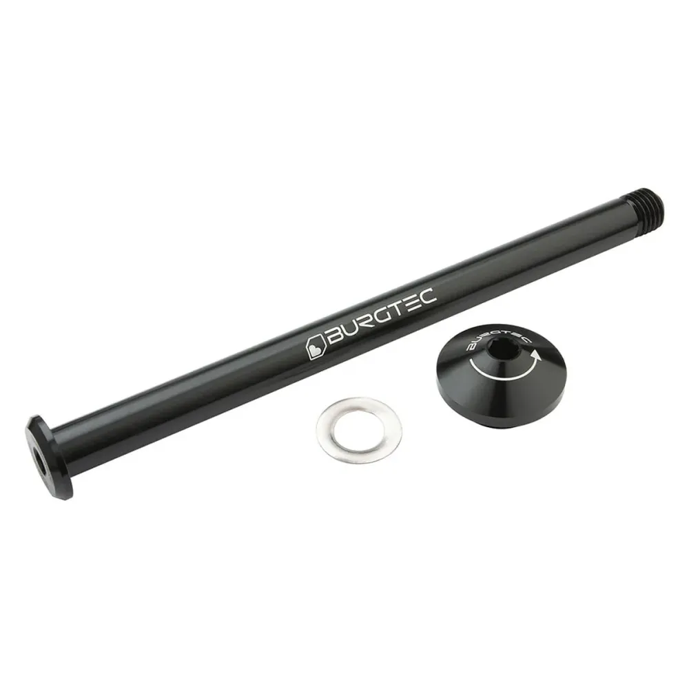BURGTEC 171mm takapyörän akseli Yeti runkoon Musta