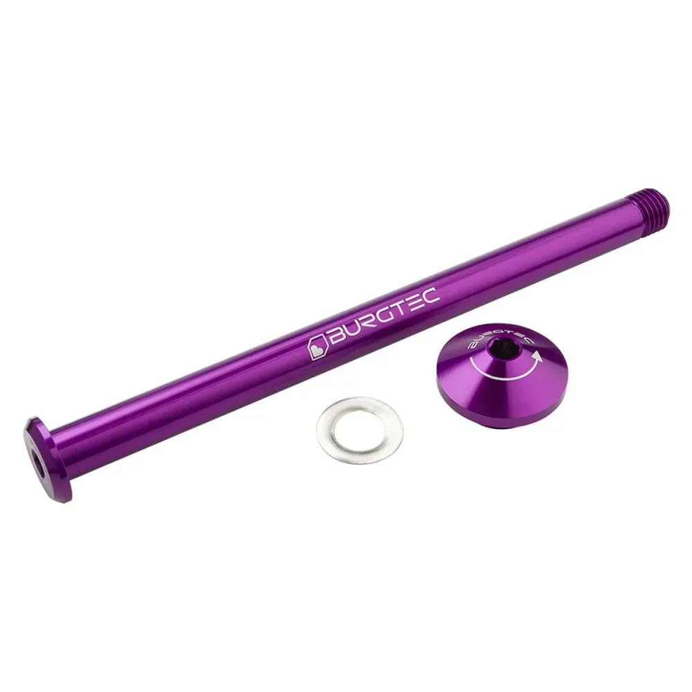BURGTEC 171mm takapyörän akseli Yeti-runkoon violetti