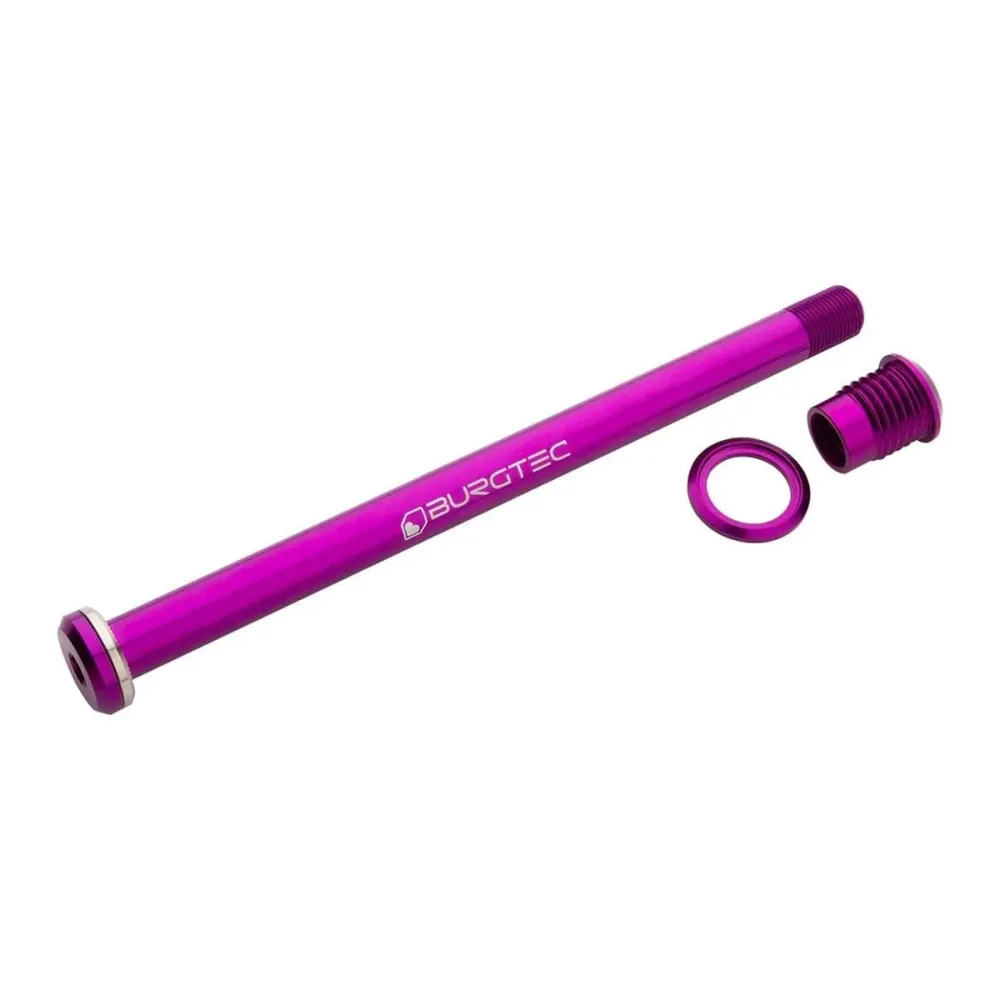 BURGTEC 173.7mm takapyörän akseli Santa Cruzin runkoihin Violetti