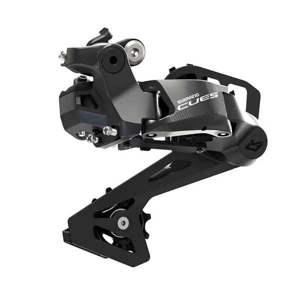 SHIMANO CUES Di2 RD-U6050-GS Linkglide 10-vaihteinen sähköpyörän takavaihtaja Medium Cage (keskikokoinen)