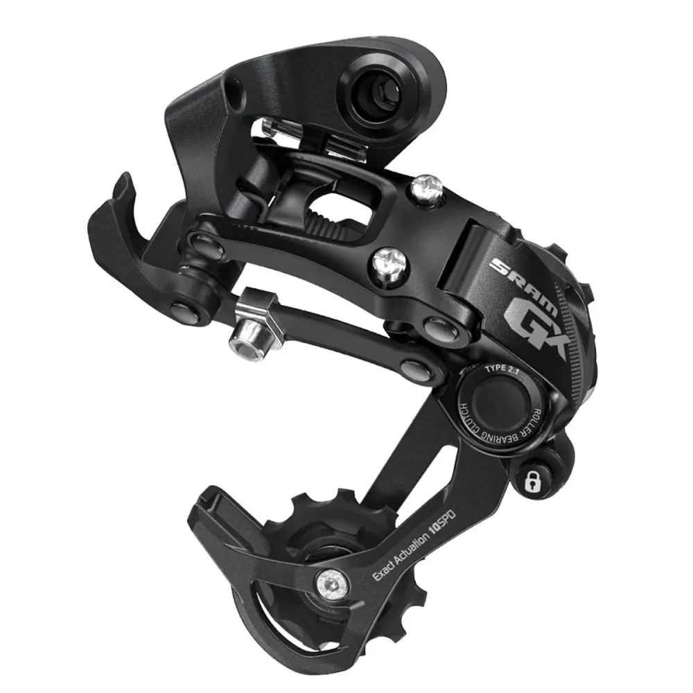 SRAM GX TYPE 2.1 10-vaihteinen takavaihde pitkä häkki musta