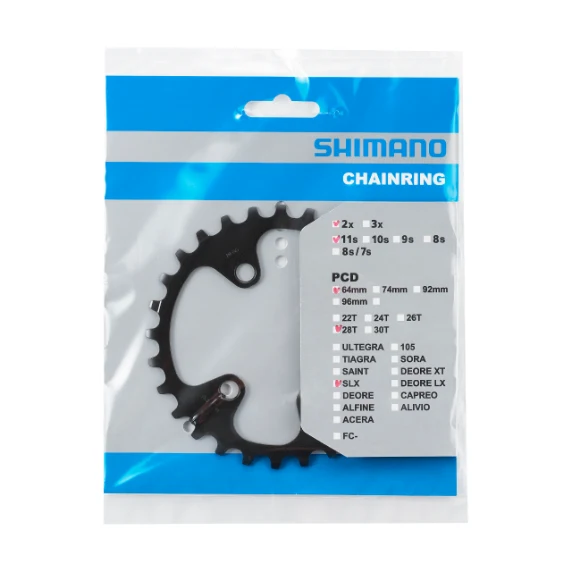 SHIMANO SLX Sisempi ketjupyörä FC-M7000-11-2/FC-M7000-11-B2 (28-38 hammasta) 11V