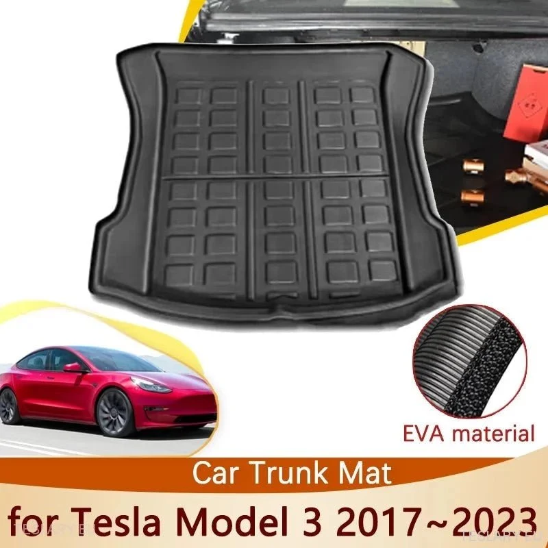 Tesla-malli 3 2019-2023 EVA: n takaosan matto