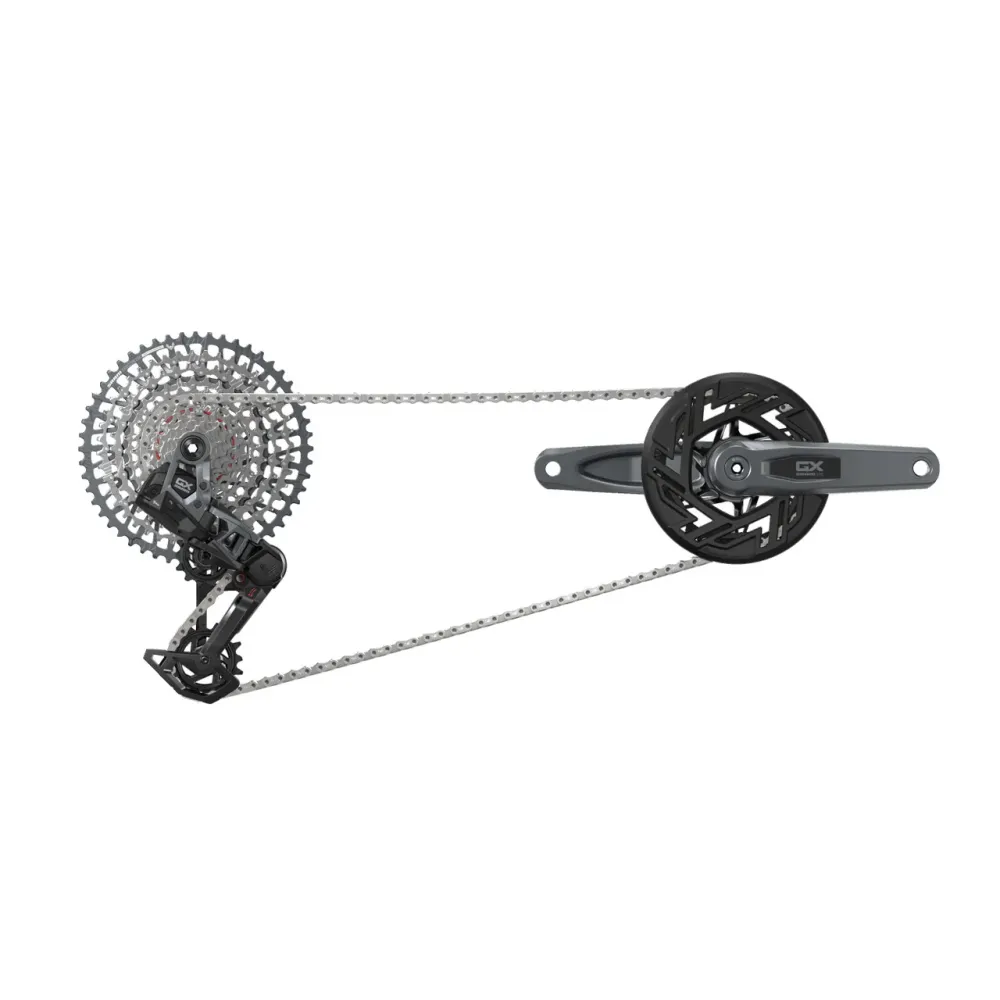 SRAM GX EAGLE E-MTB BOSCH ISIS AXS T-Type 36 hammasta Clip-On 10/52 USB-C paketti