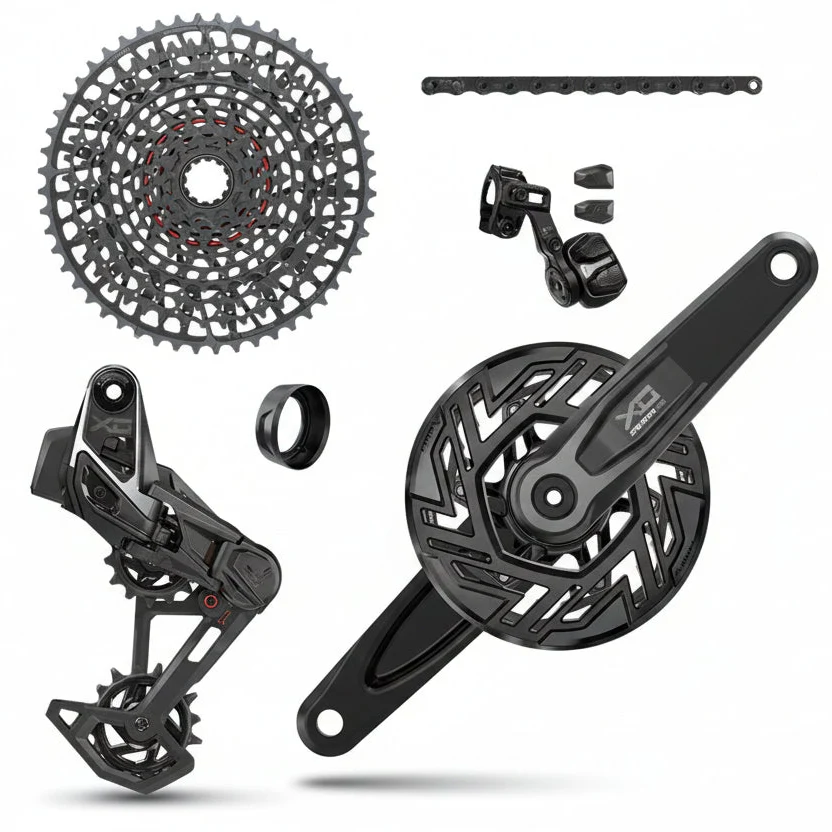 SRAM X0 EAGLE E-MTB BROSE ISIS AXS T-TYPE 36 hammasta CLIP-ON 10/52 USB-C paketti