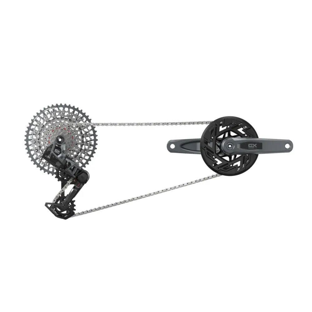 SRAM GX EAGLE E-MTB BROSE ISIS AXS T-Type 36 hammasta Clip-On 10/52 USB-C paketti