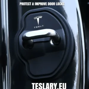 Tesla -malli 3/3+ Highland & Y -silikonin oven lukonsuoja logolla