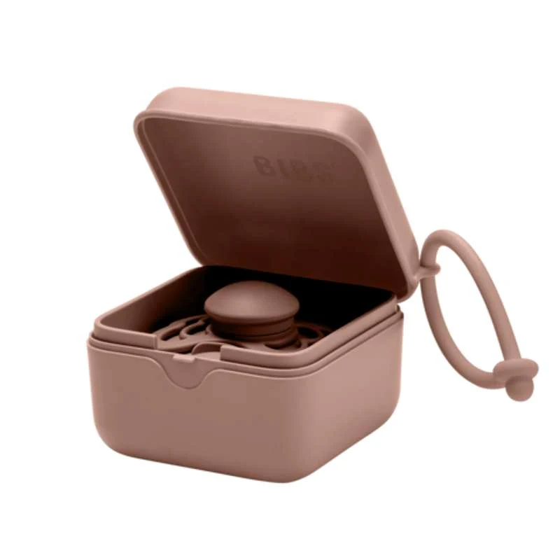 BIBS Accessories Pacifier Box - Sutteboks m. Plads til 3 Sutter - Woodchuck