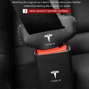 Tesla-malli 3 y s x auton turvavyön solki-naarmuuntumaton suojaus Tesla-logolla