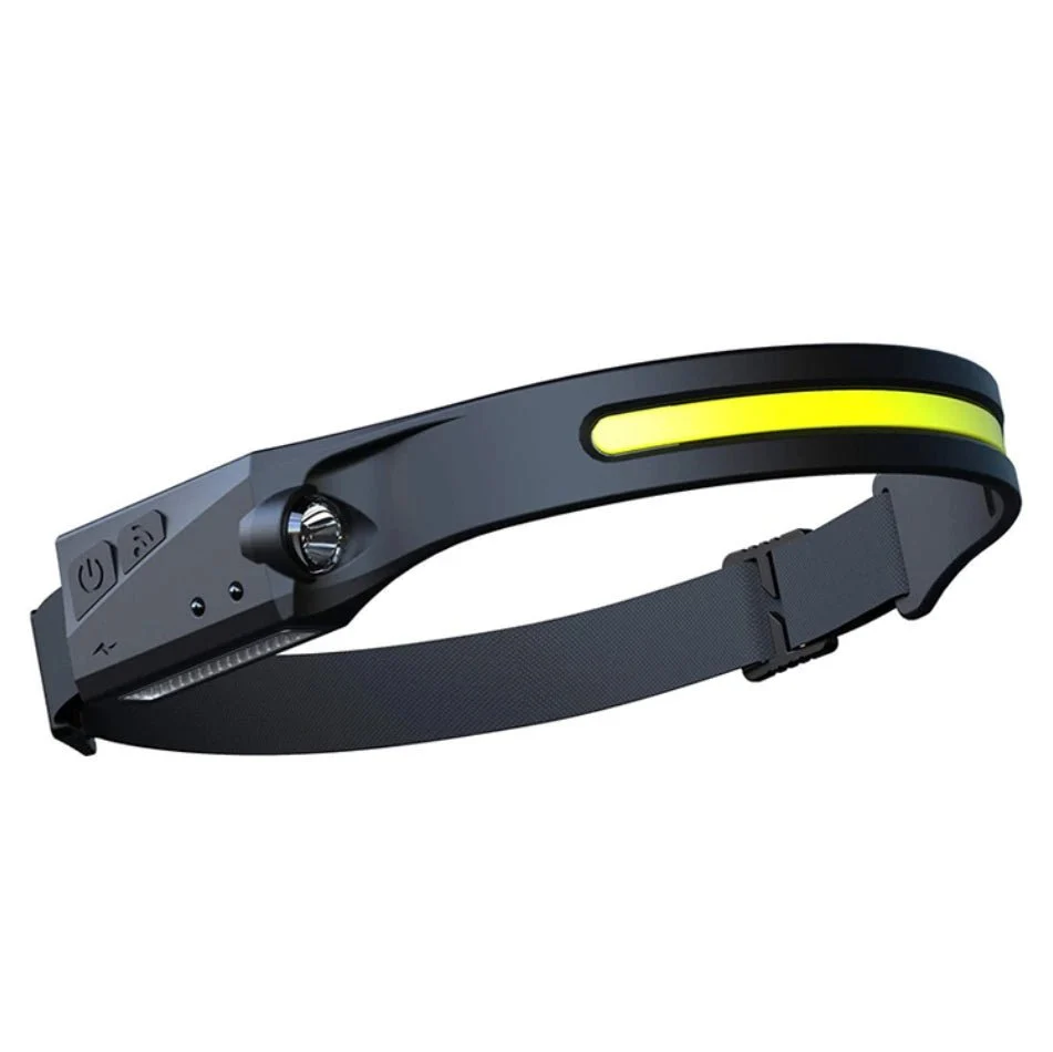 LED-otsalamppu liiketunnistimella IPX4 USB-C 1200 mAh