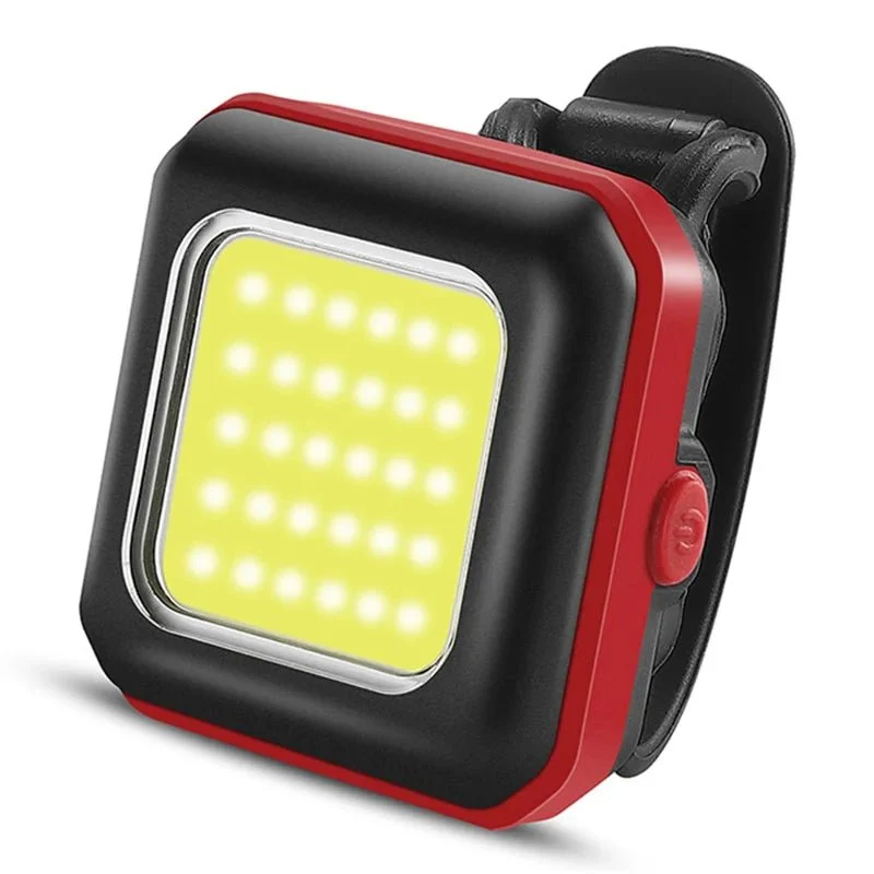 LED-turvavalo polkupyörään - Punainen etuvalo / Valkoinen valo