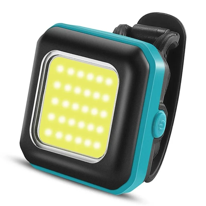 LED-turvavalo polkupyörään - Sininen etuvalo / Valkoinen valo