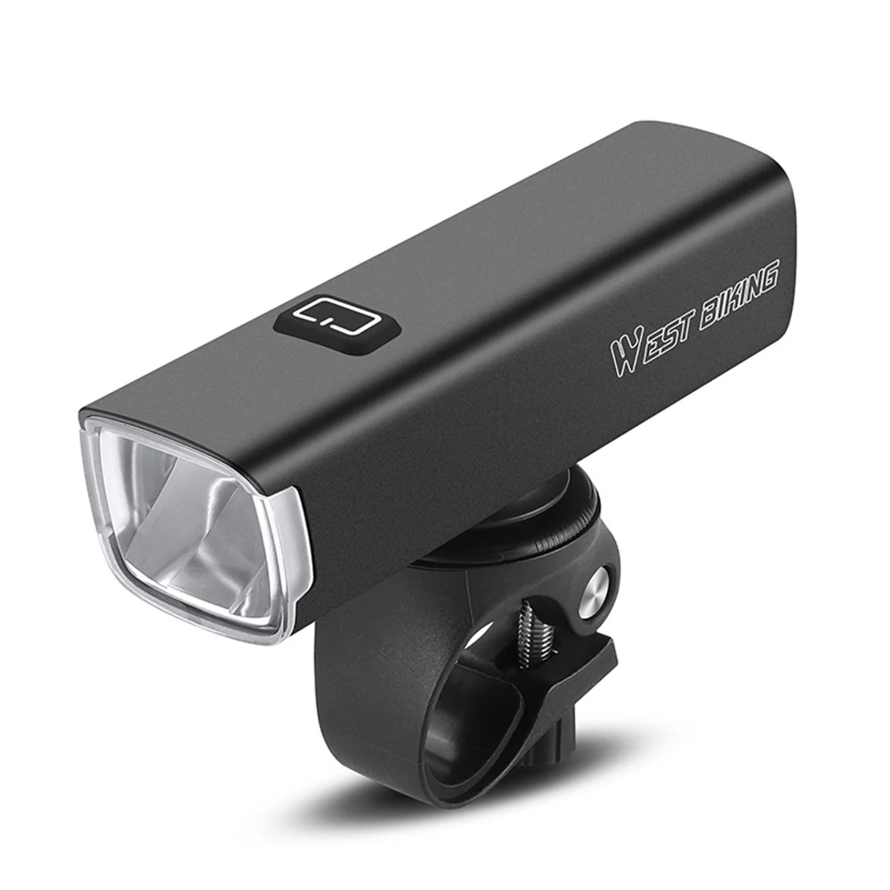 Älykäs polkupyörän etuvalo WEST BIKING YP0701353, induktio värinä, IP65