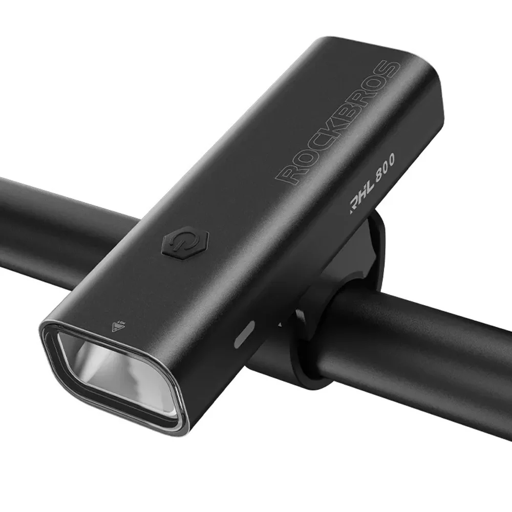 Rockbros 800 lm etupyörän lamppu + USB-C - USB- kaapeli