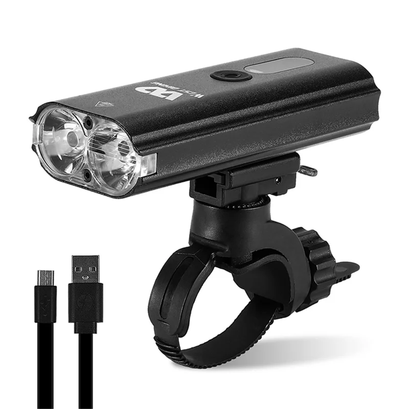 USB-ladattava vedenpitävä polkupyörävalo, akun näyttö