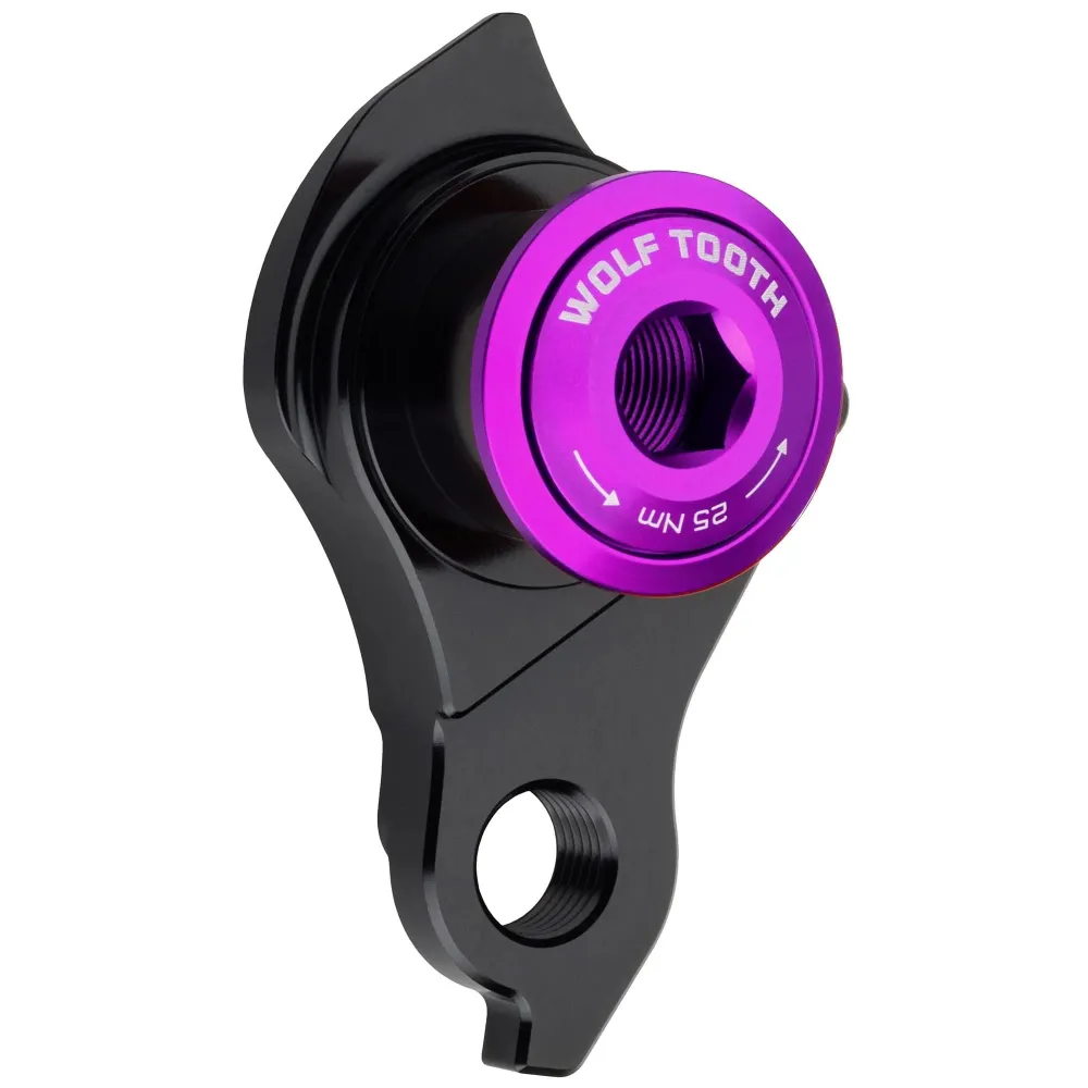 WOLFTOOTH UDH Ultravioletti violetti violetti vaihteen ripustin