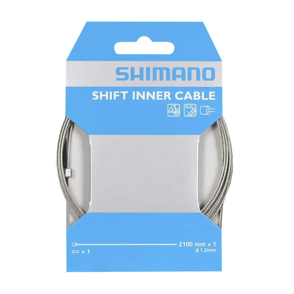 SHIMANO Ruostumattomasta teräksestä valmistettu 2100 mm:n vaijeri vaihteenvaihtovaijeri