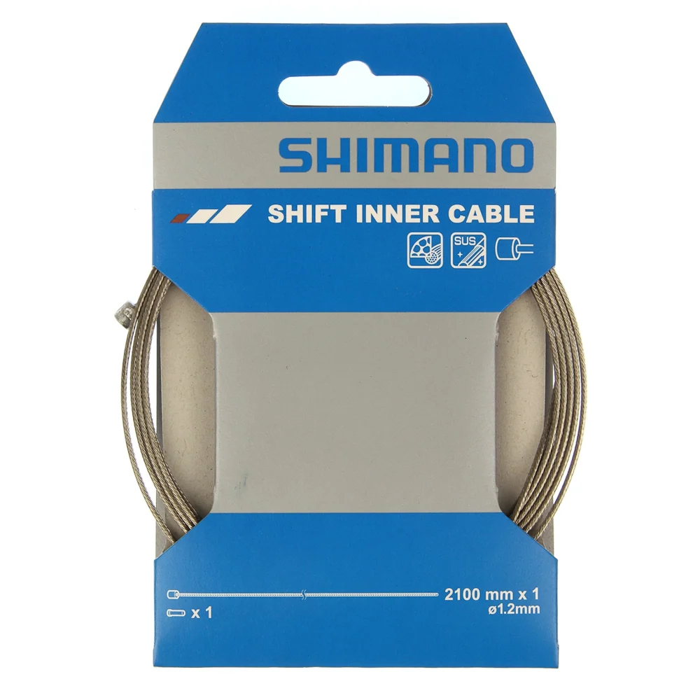 Shimano Vaihdevaijeri MTB/Road rosteri 1kpl 1,2 x 2100mm