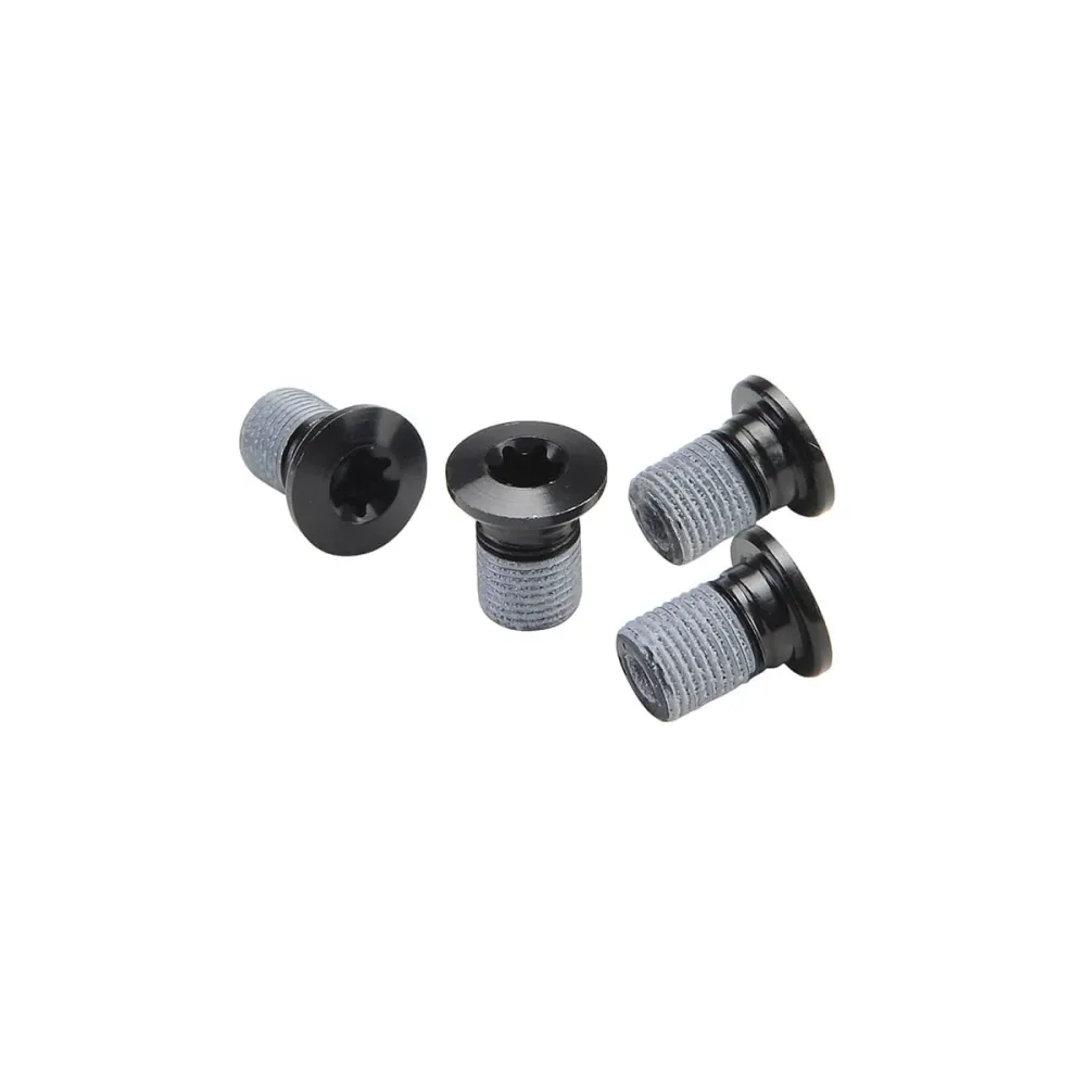 SHIMANO XT M8000 yhden levyn 11,4 mm:n savupiipun ruuvisarja (x4) Musta
