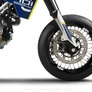 Vanneraidat Tarrat - "Husqvarna Icon" (musta/valkoinen)