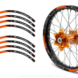 Vanneraidat - "SUPER DUKE-R" KTM (oranssi)