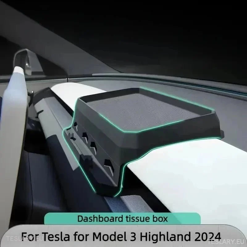 Tesla 3+ Highland Phone & Dash Storage -järjestäjä