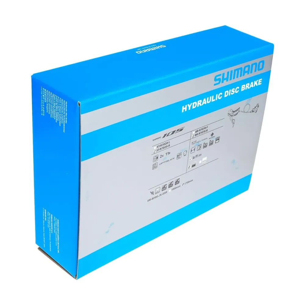 SHIMANO 105 R7020 11V Flat Mount Discless suora vipu ja takasatula